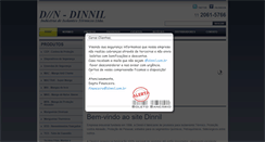 Desktop Screenshot of dinnil.com.br